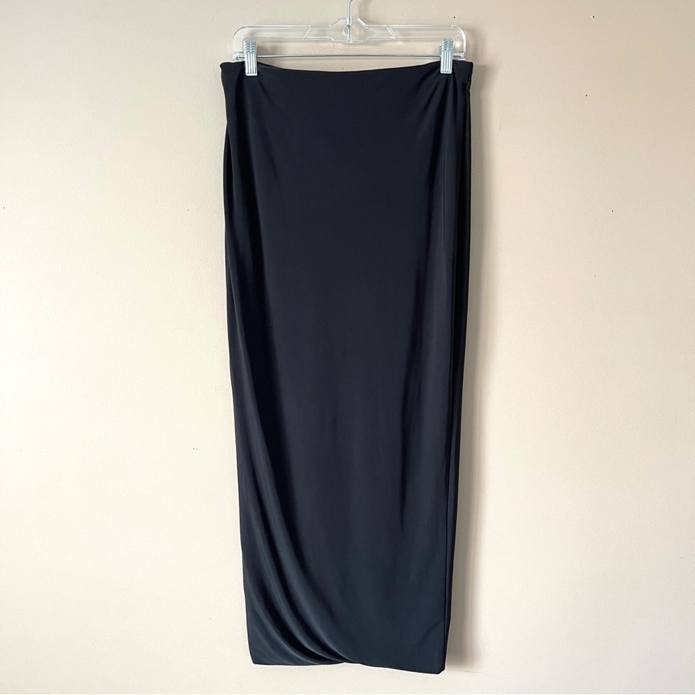 FASHION NOVA | Black Fitted Maxi Skirt Sz 1X